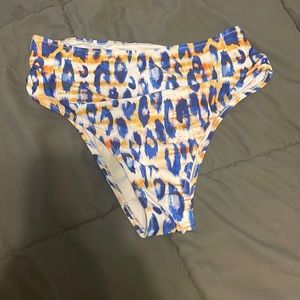 High waisted SHEIN swim bottoms